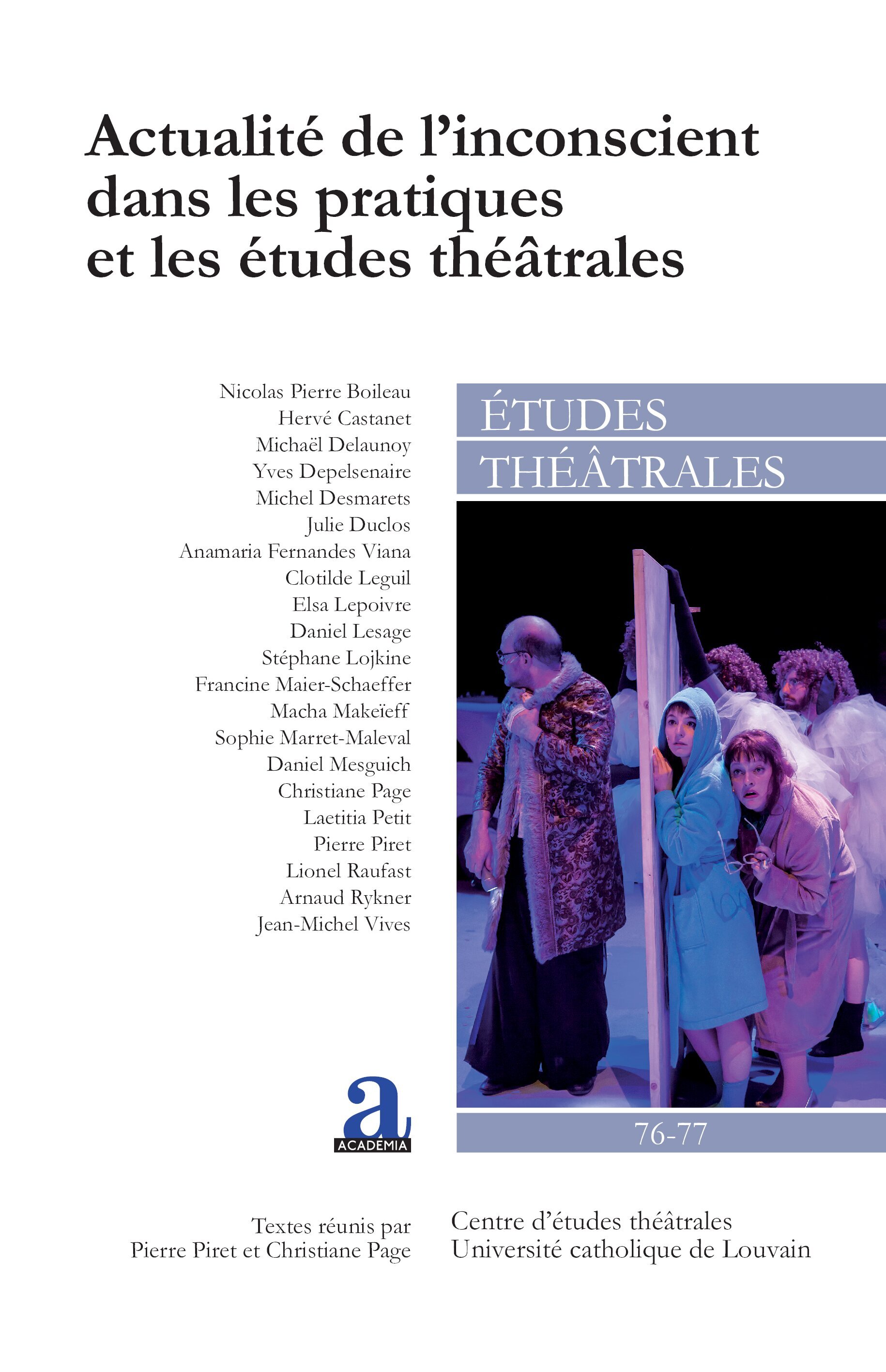 Etudes théâtrales