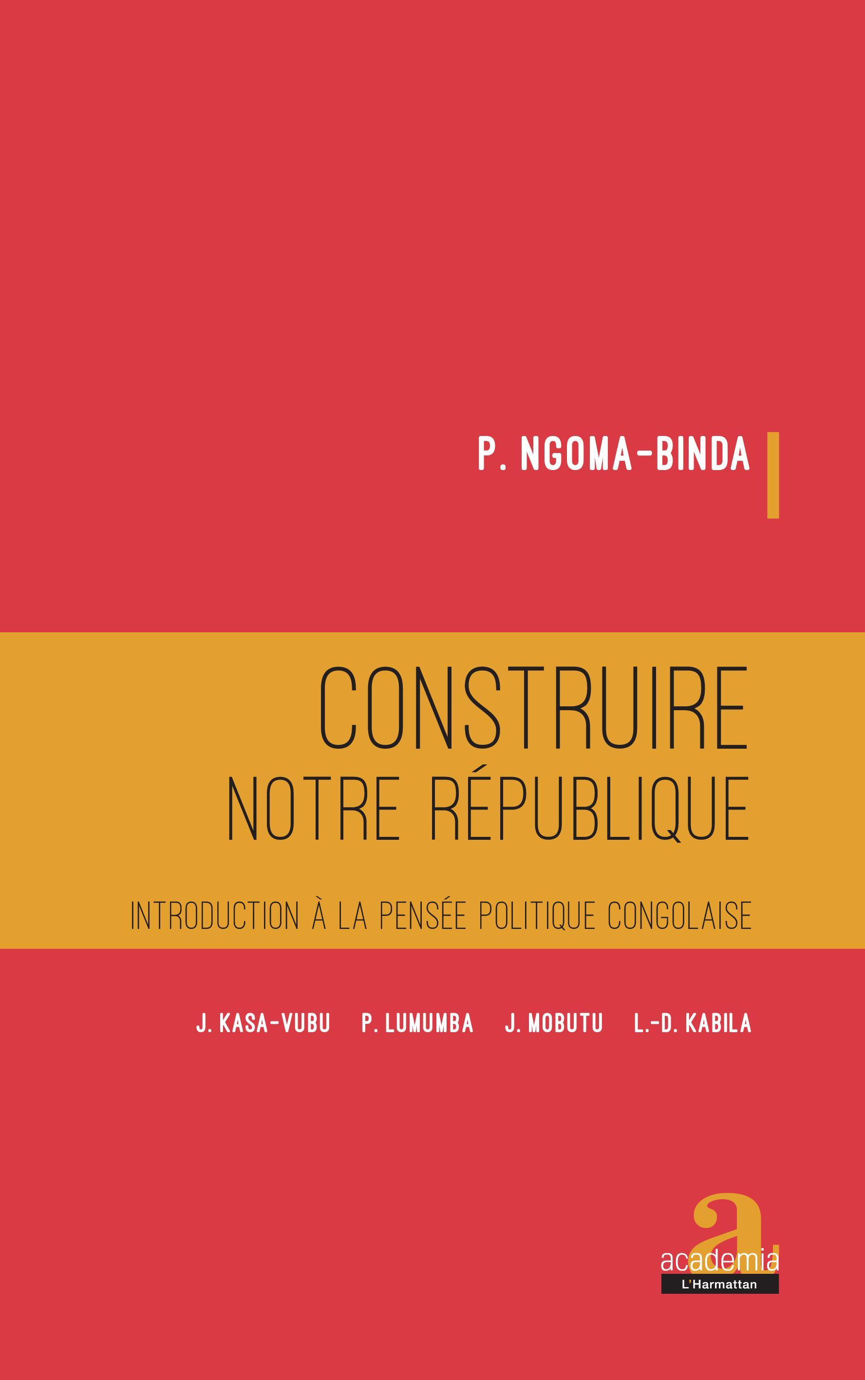 Construire notre république