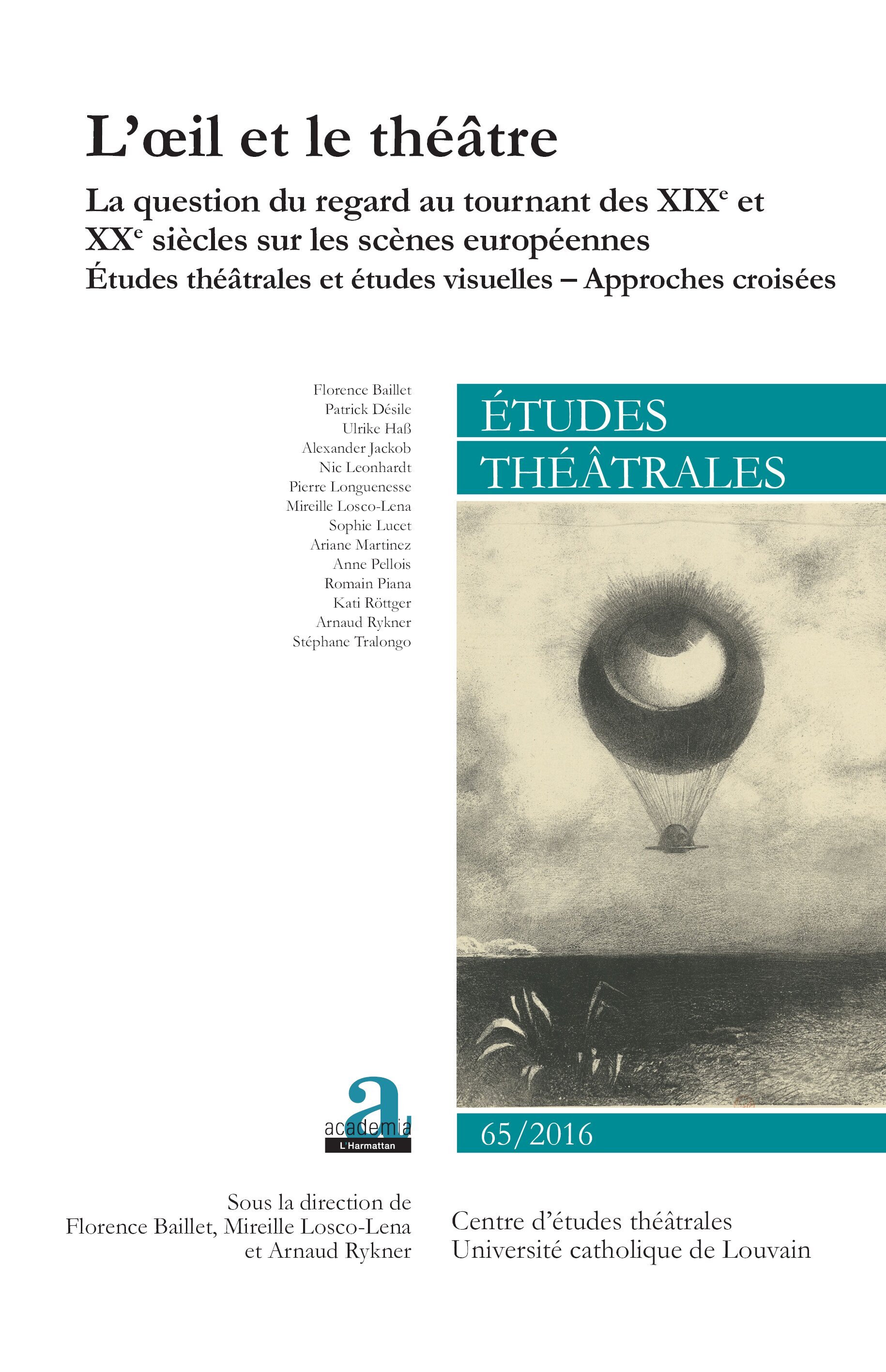 Etudes théâtrales