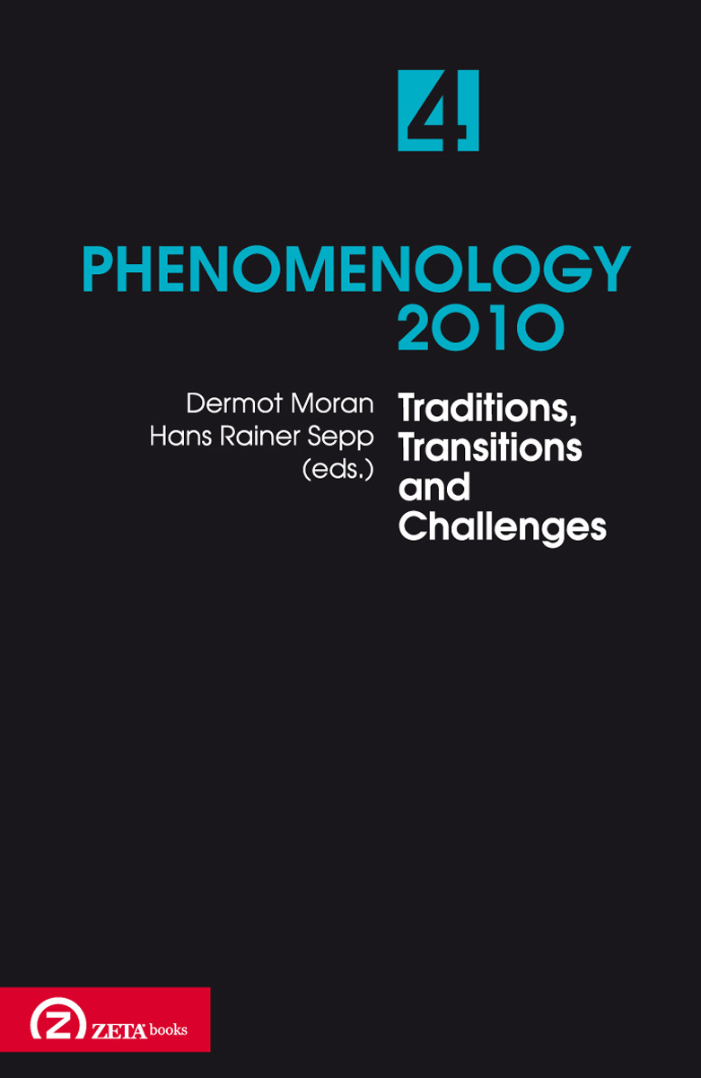 PHENOMENOLOGY 2010 SELECTED ESSAYS FROM NORTHERN EUROPE