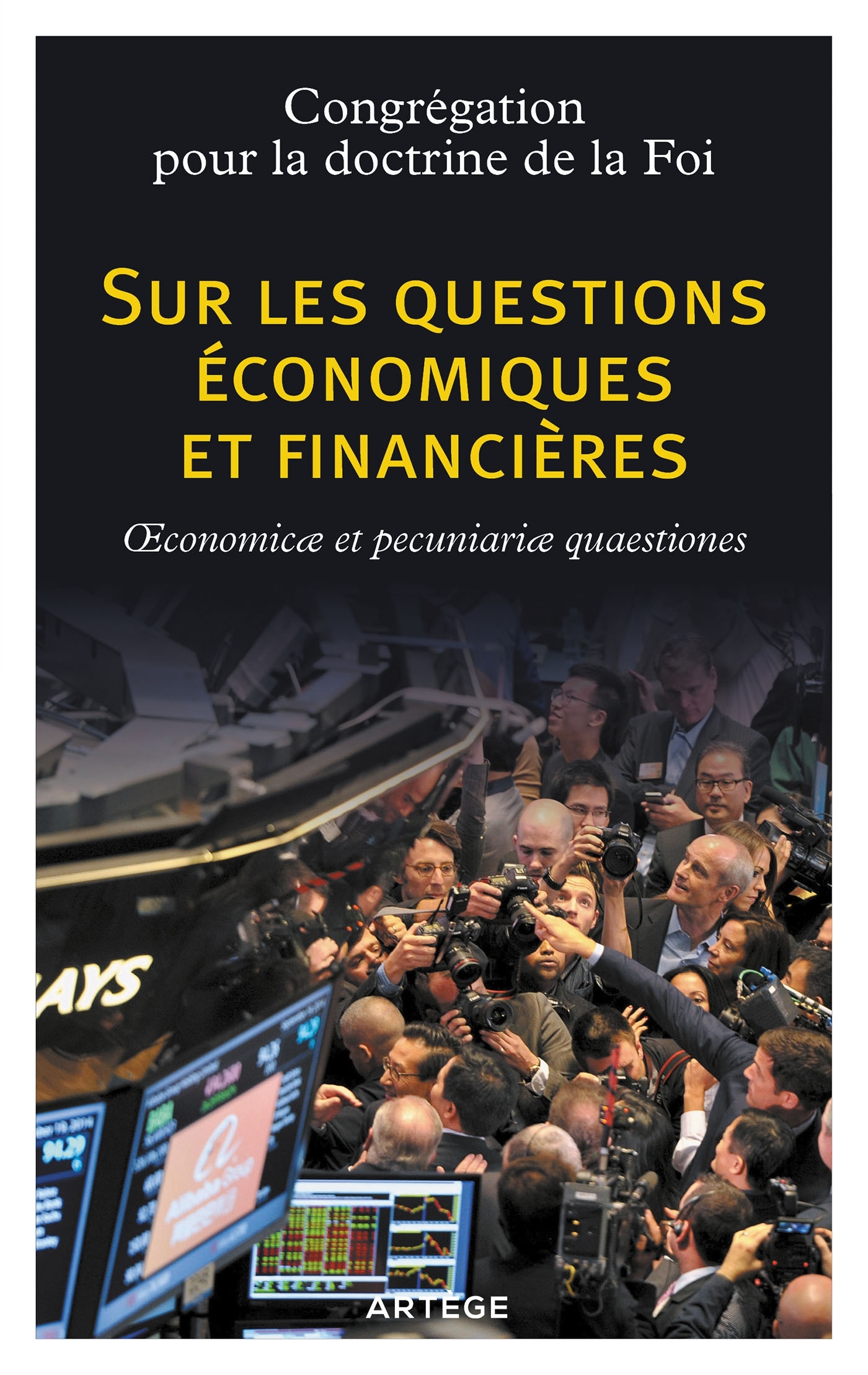 Sur les questions économiques et financières