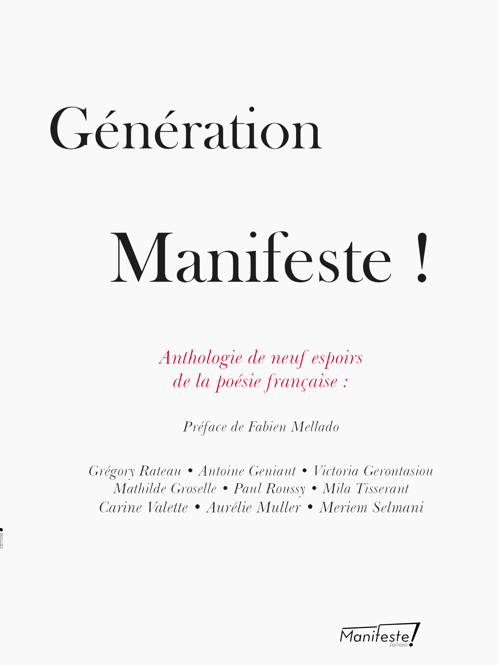 Génération Manifeste!