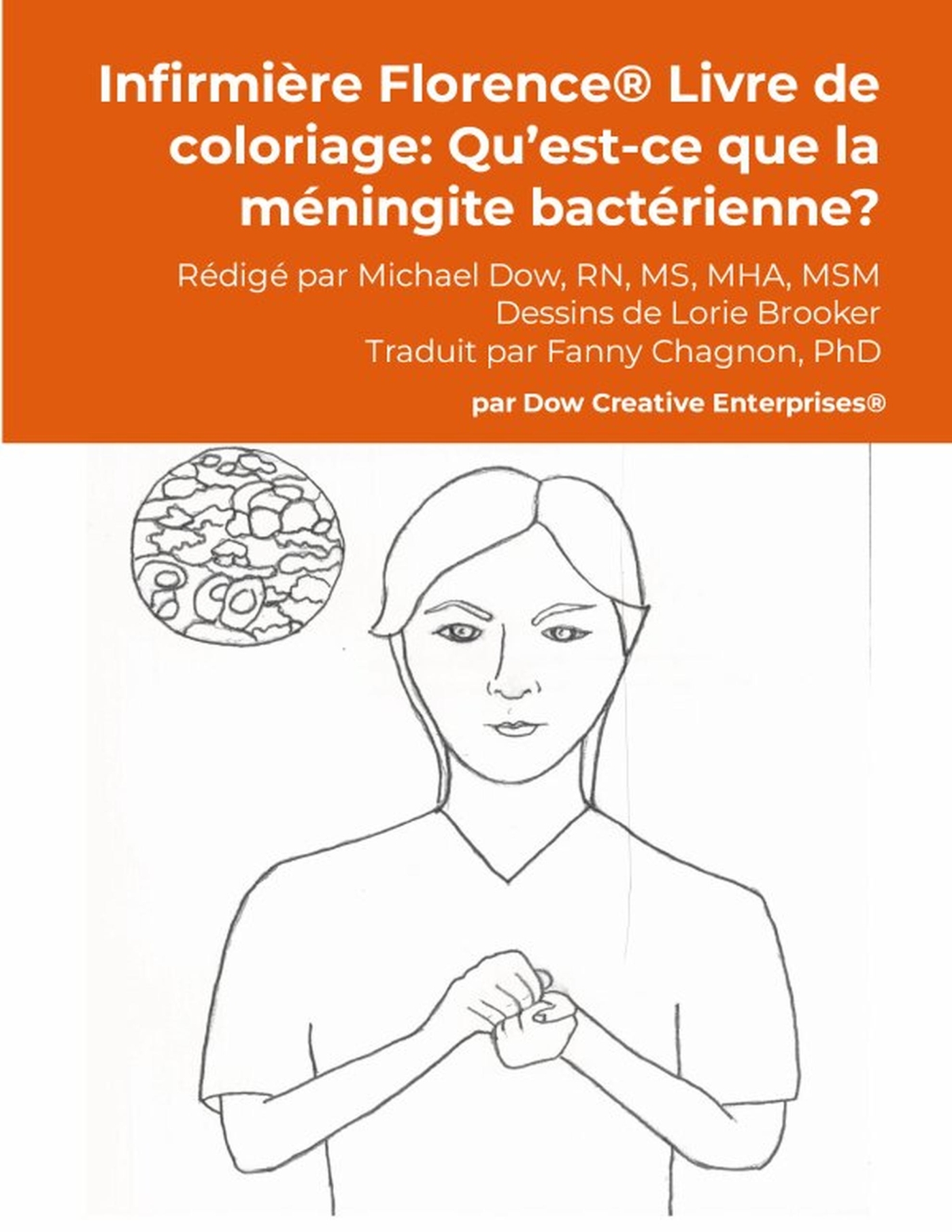 Infirmière Florence® Livre de coloriage: Qu'est-ce que la méningite bactérienne?
