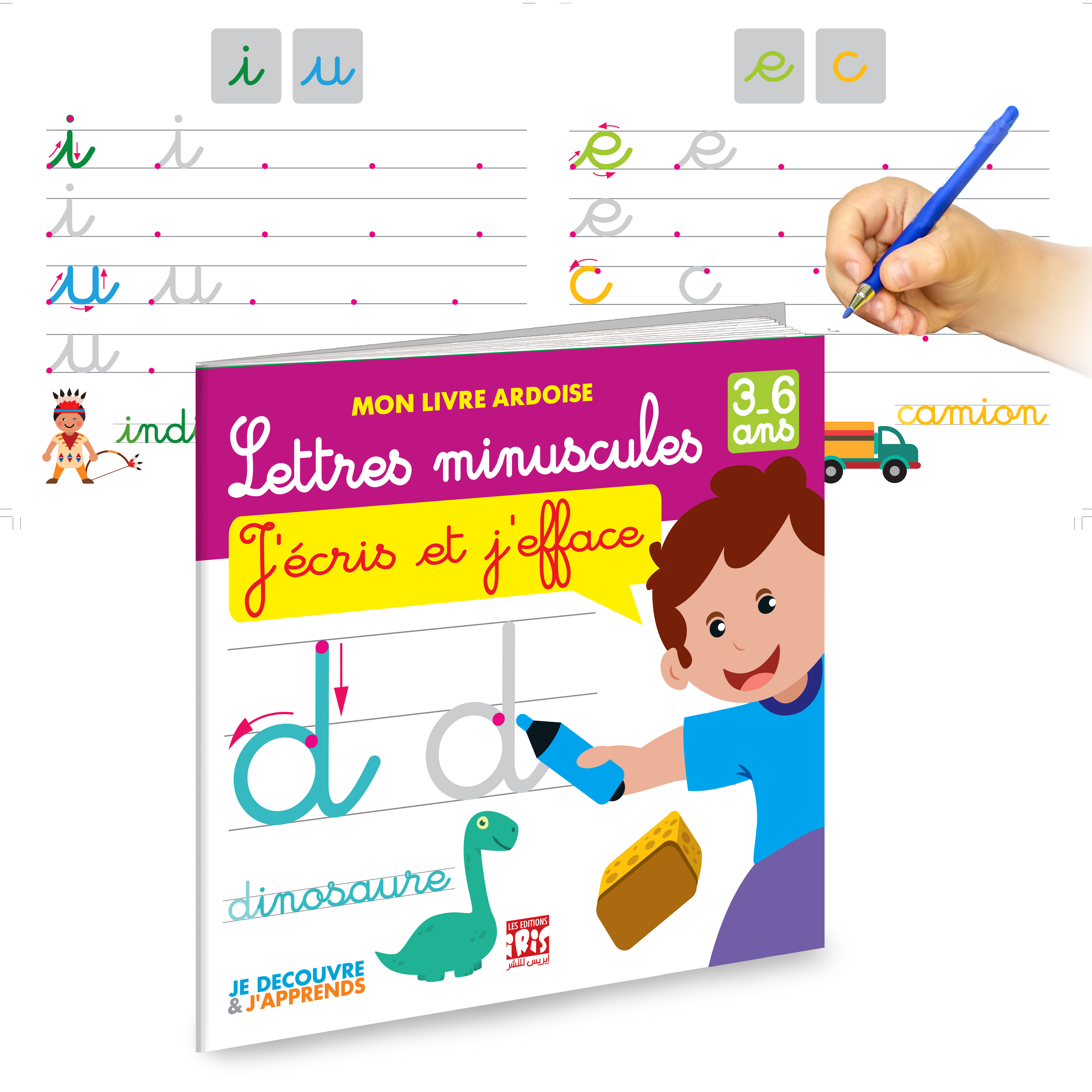 LIVRE ARDOISE LETTRES MINUSCULES