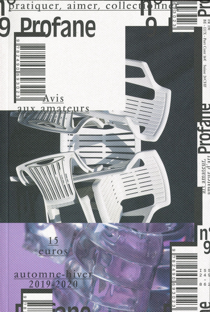 Profane N°9  Avis aux amateurs - novembre 2019