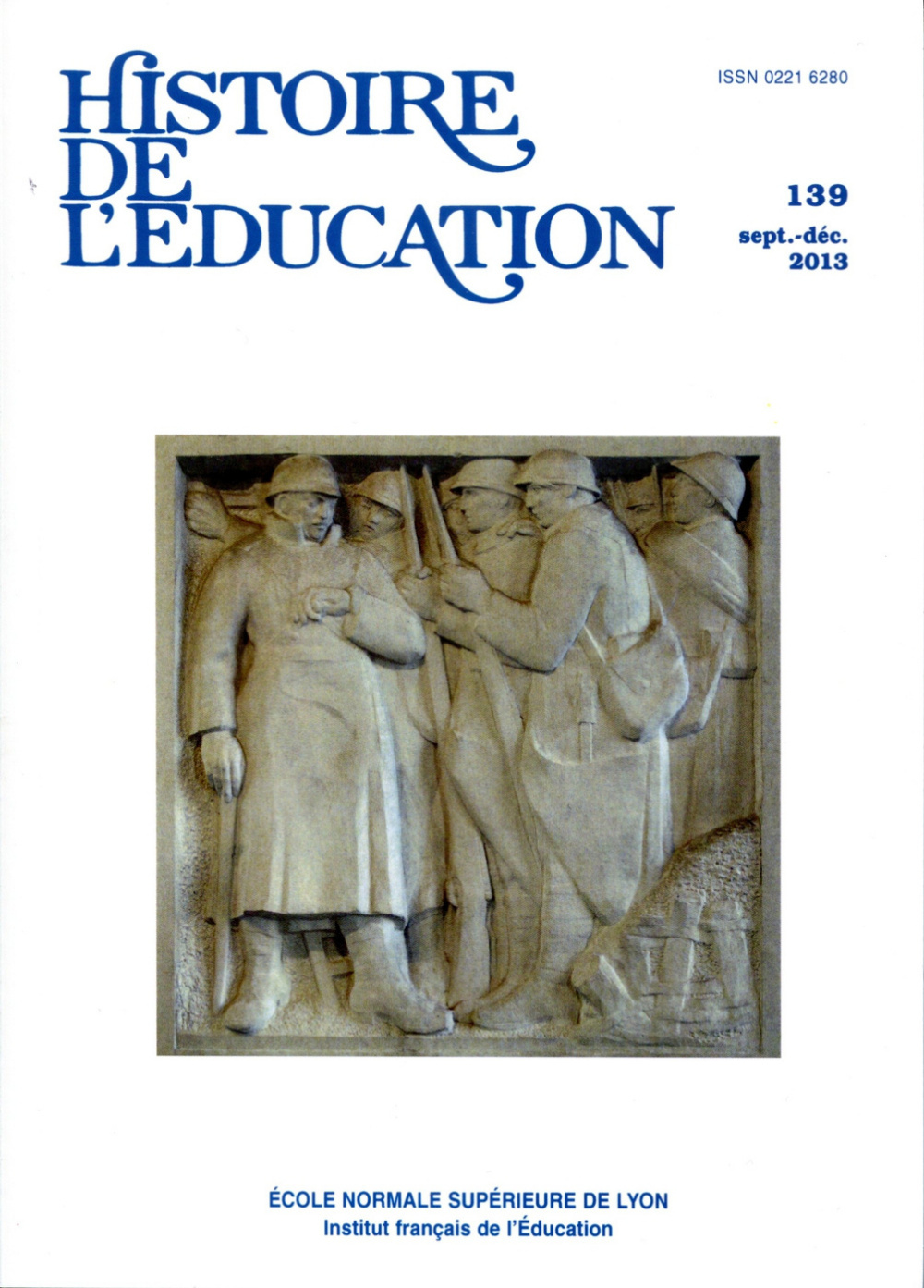 HISTOIRE DE L'EDUCATION, N 139/2013. VARIA