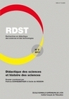 RDST, N  003/2011. DIDACTIQUE DES SCIENCES ET HISTOIRE DES SCIENCES