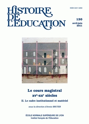 HISTOIRE DE L'EDUCATION, N 130/2011