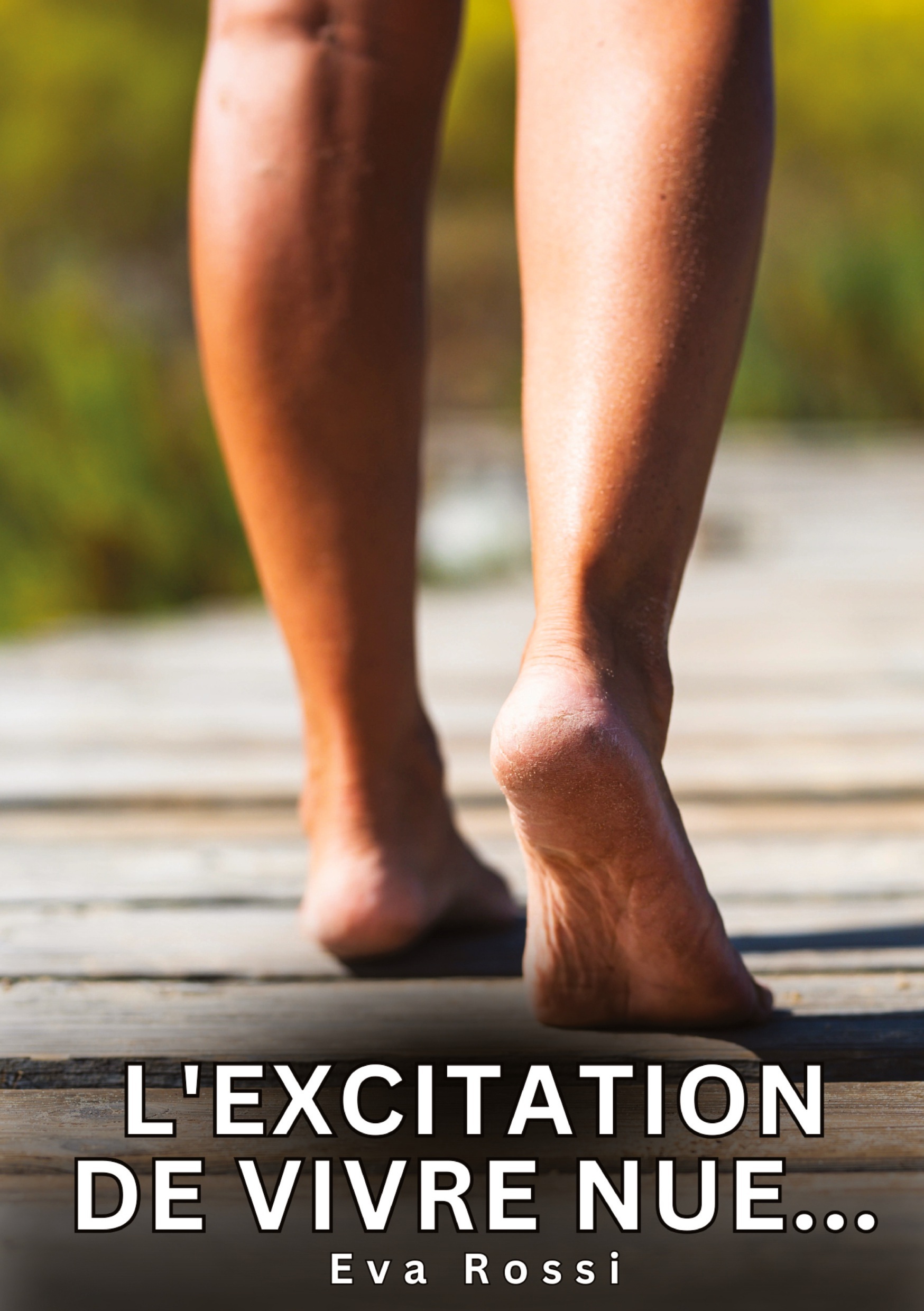 L'excitation de vivre nue...