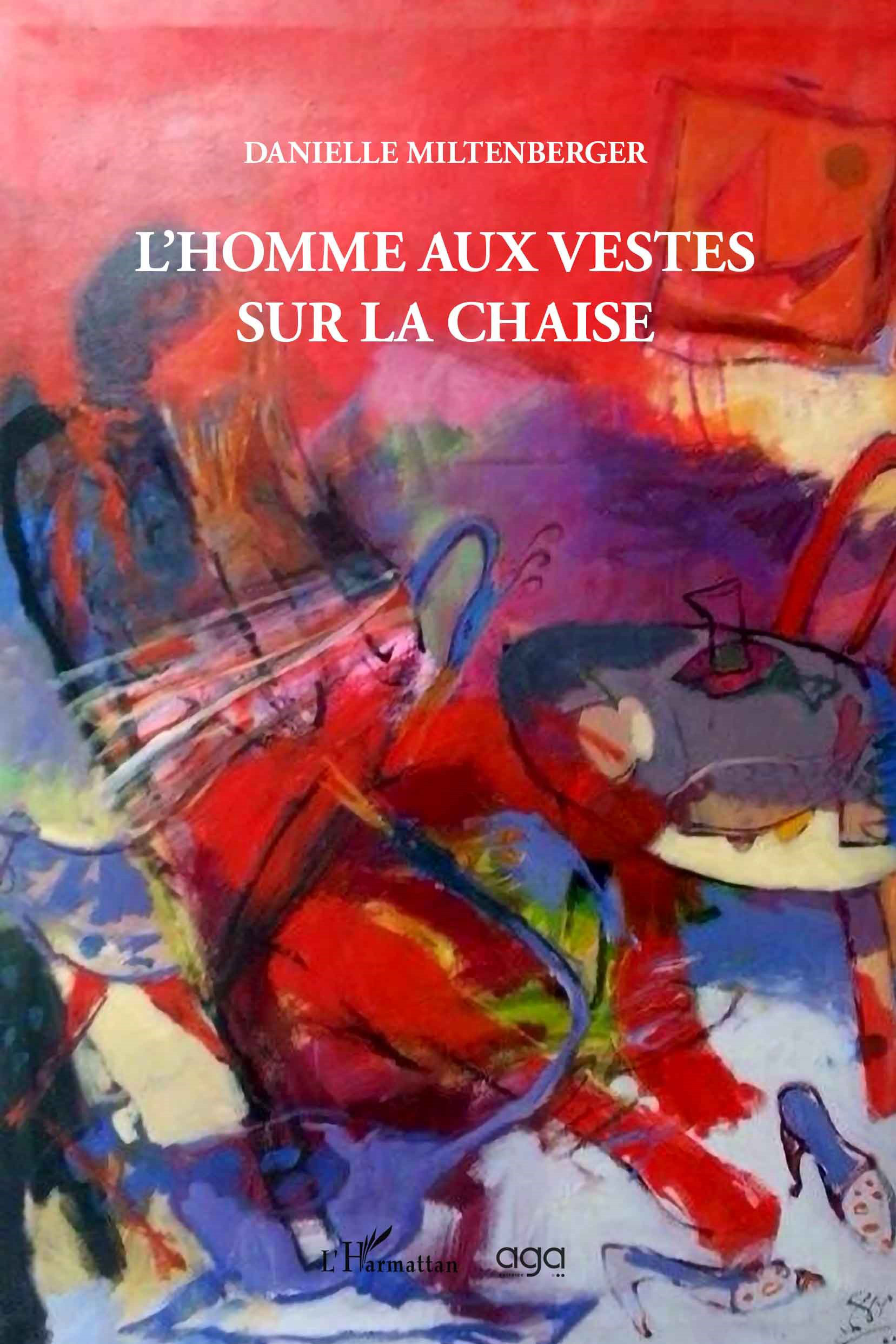 L'homme aux vestes sur la chaise