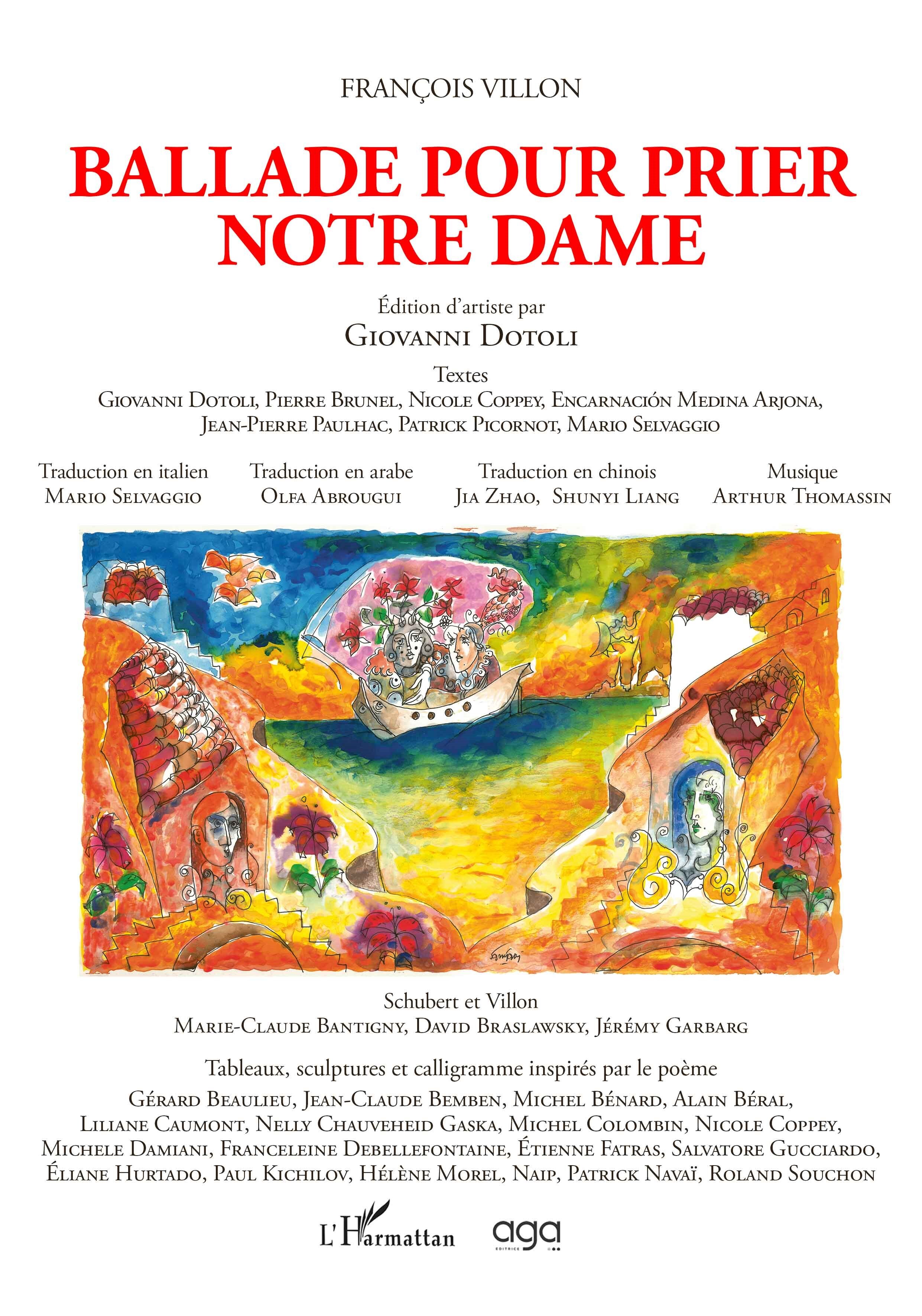 François Villon ballade pour prier Notre Dame