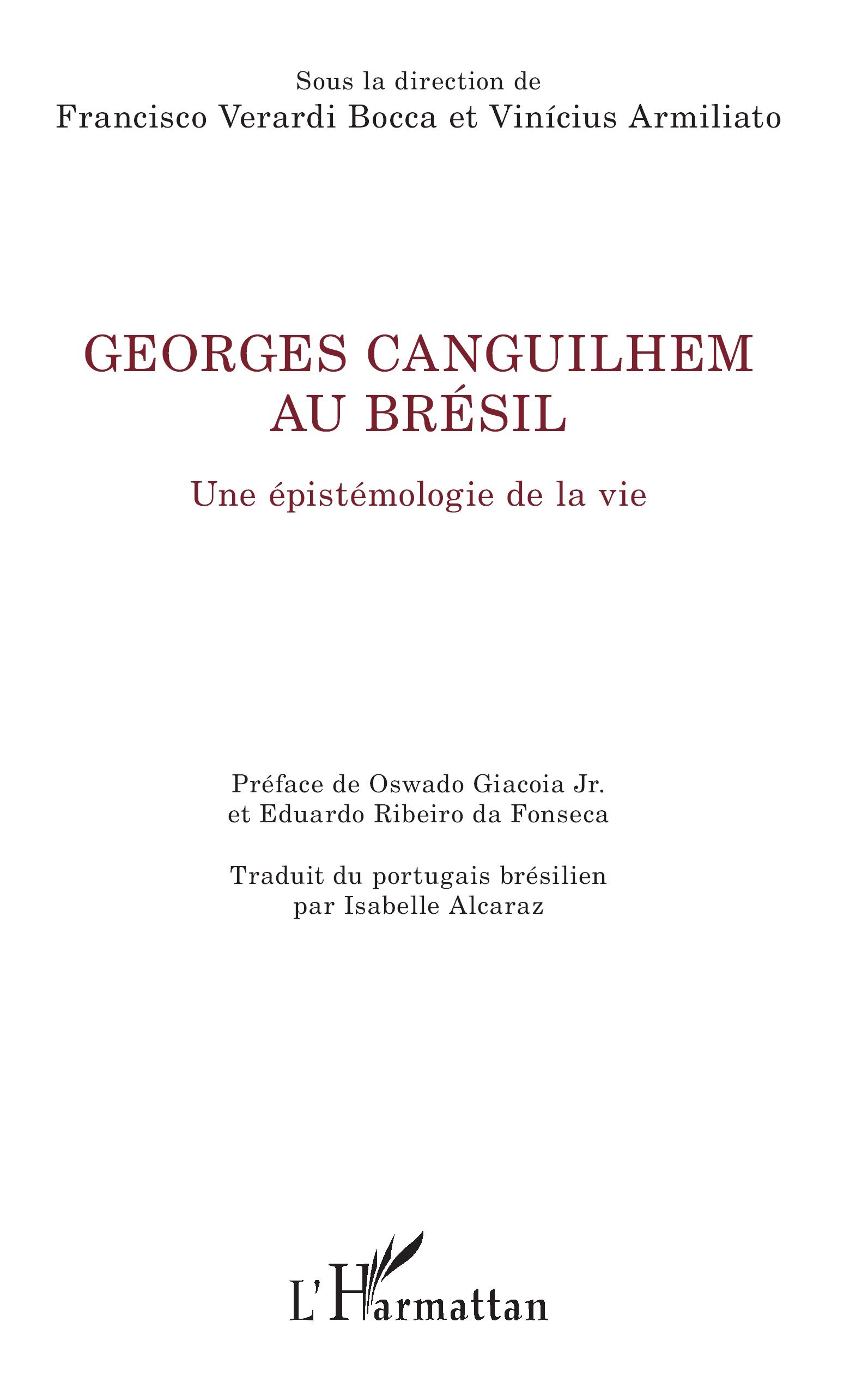 Georges Canguilhem au Brésil