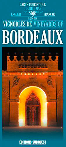 Carte Des Vignobles De Bordeaux (Fr-Gb)