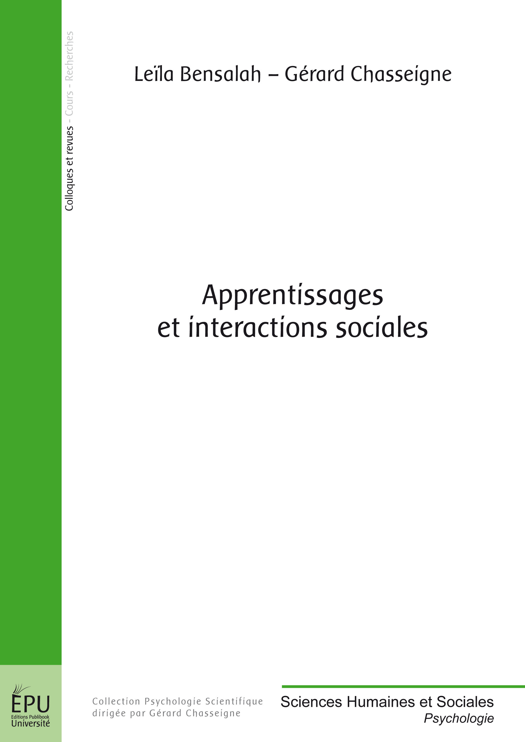 Apprentissages et interactions sociales