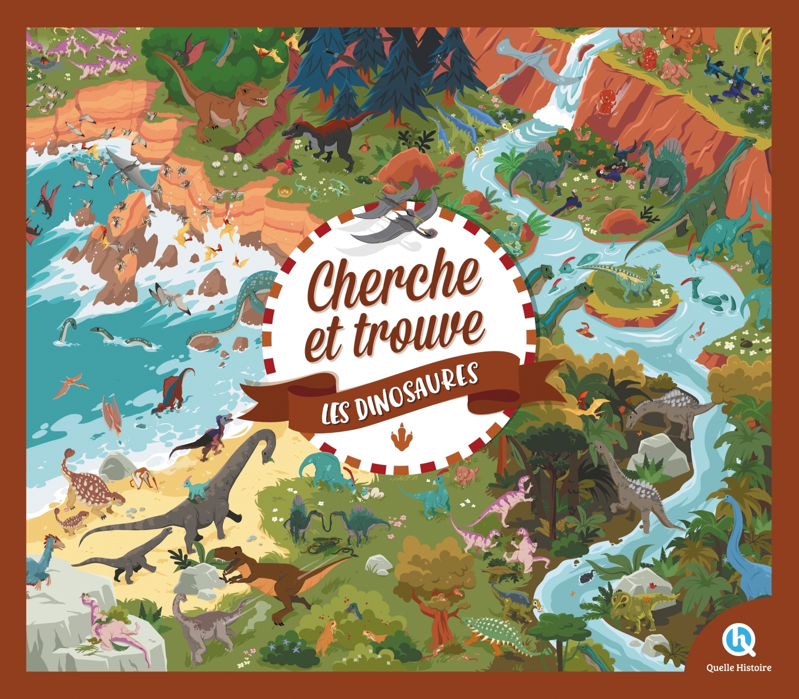 Cherche et Trouve Dinosaures