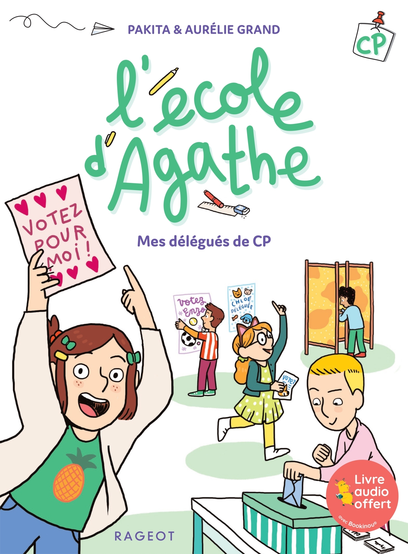 L'école d'Agathe CP - Mes délégués de CP