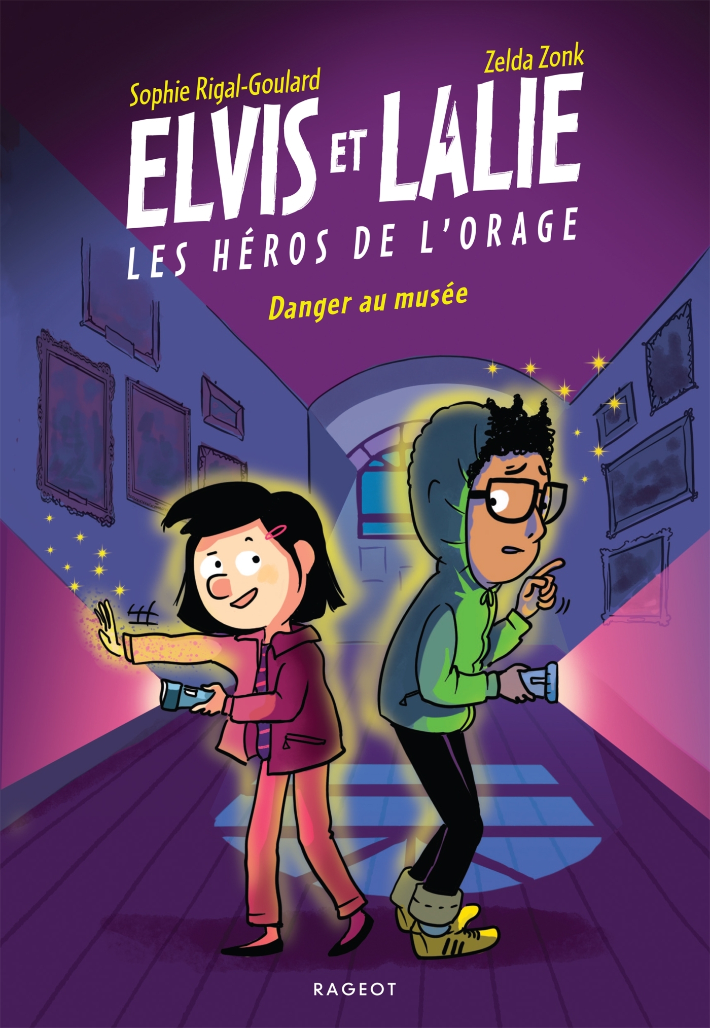 Elvis et Lalie, Les héros de l'orage - Danger au musée