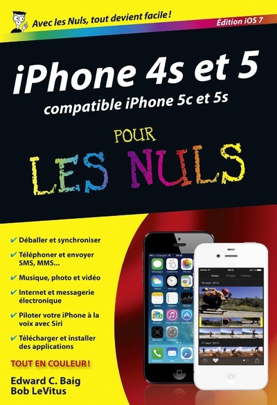 iPhone 4S et 5 édition iOS 7 Poche Pour les nuls