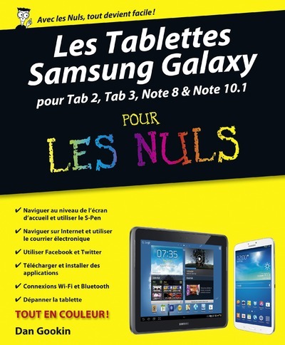Les tablettes Samsung Galaxy Pour les nuls