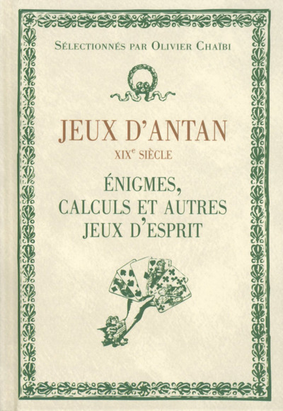 Enigmes, calculs et autres jeux d'esprit