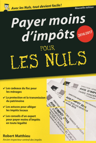 Payer moins d'impôts 2016-2017 Poche Pour les Nuls