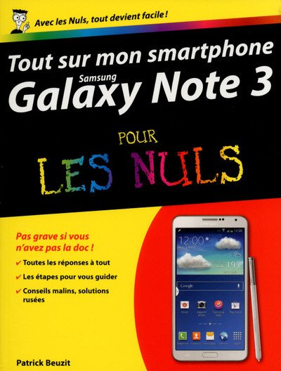 Tout sur mon smartphone Galaxy note 3 pour les nuls