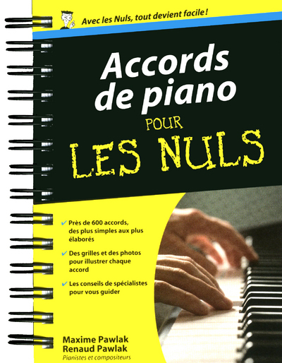 Accords de piano pour les nuls