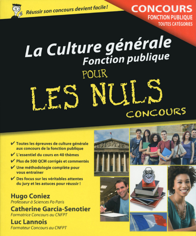 La culture générale - concours de la fonction publique pour les nuls concours