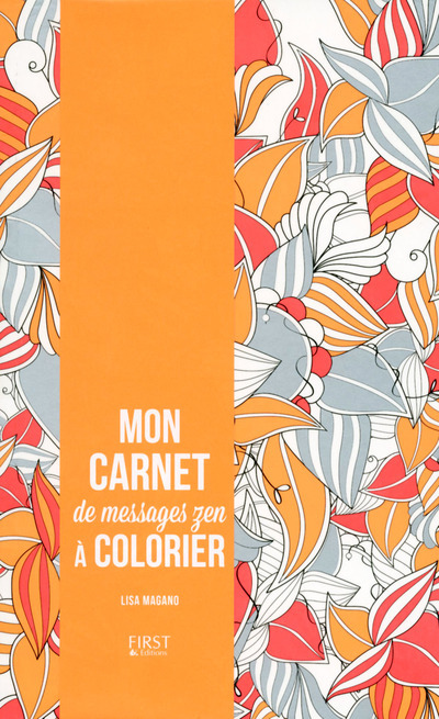 Mon carnet de messages zen à colorier