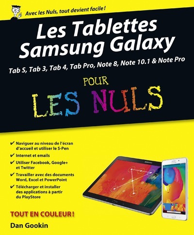 les Tablettes Samsung Galaxy Pour les Nuls, nouvelle édition