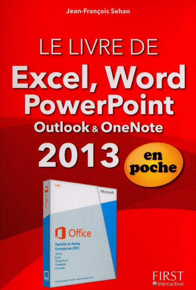 Livre de Excel Word PowerPoint OneNote 2013 En poche
