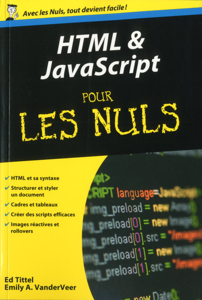 HTML & JavaScript Poche Pour les Nuls