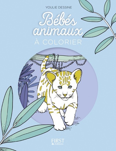 Bébés animaux à colorier