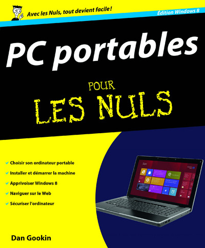 PC portables, ed Windows 8 pour les nuls