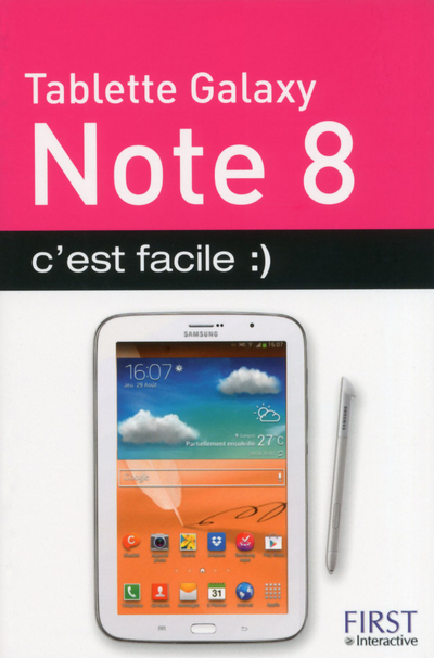 Tablette Galaxy Note 8, c'est facile