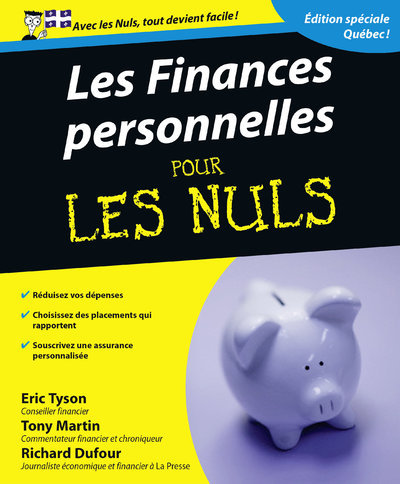 Finances personnellesp our les nuls ed. spéciale quebec
