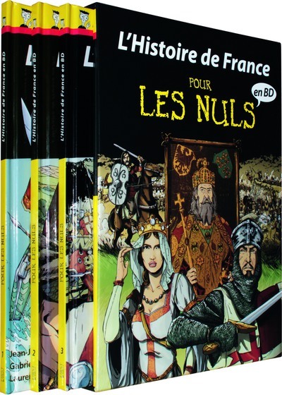 Coffret Histoire de France en BD (tome 1 à 3) Pour les nuls