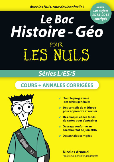 Le Bac Histoire-Géo pour les nuls, Nouvelle édition