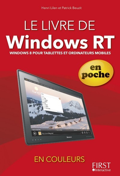 Livre de Windows RT, en poche