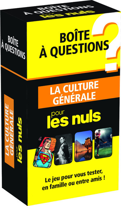 Boîte à question La Culture générale Pour les NulsED 2016