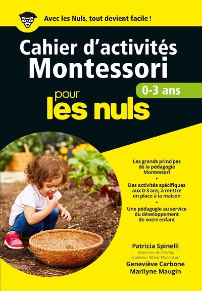 Cahiers d'activités Montessori Pour les Nuls - 0-3 ans