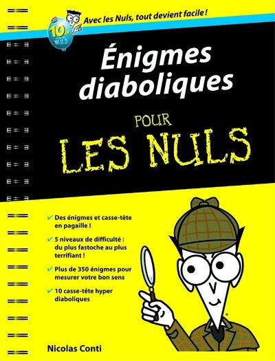 Enigmes diaboliques Poche Pour les nuls