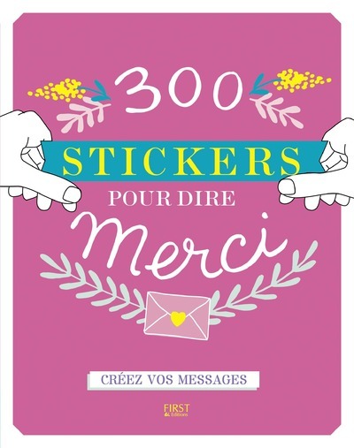 300 stickers pour dire merci