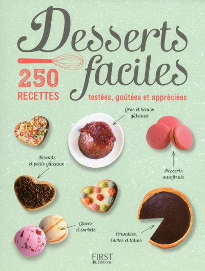Desserts faciles - 250 recettes testées, goutées et appréciées