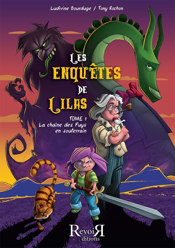 Les enquêtes de Lilas - La chaîne des Puys en souterrain