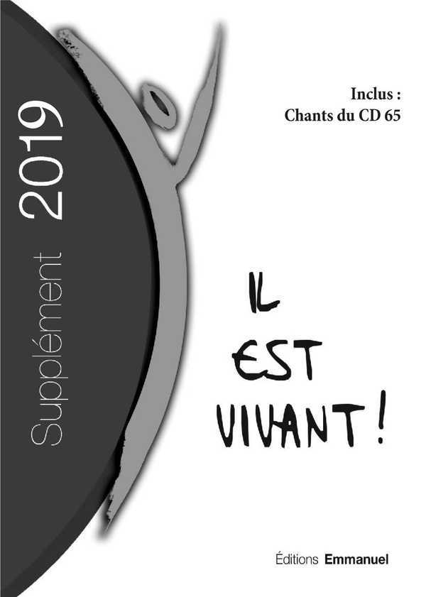 Supplément 2019 Grand Format Carnet de Chants Il est vivant !