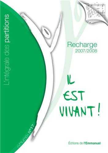Recharge de partitions N°17 pour classeur L'intégrale - 2007-2008