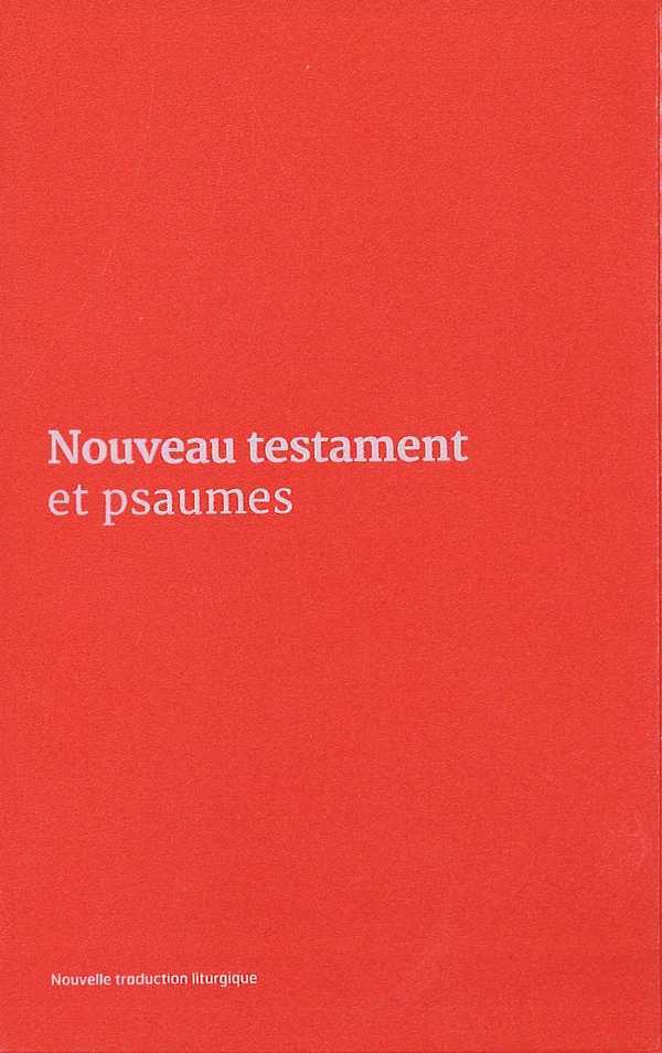 Nouveau Testament et Psaumes - Couverture vinyle rose
