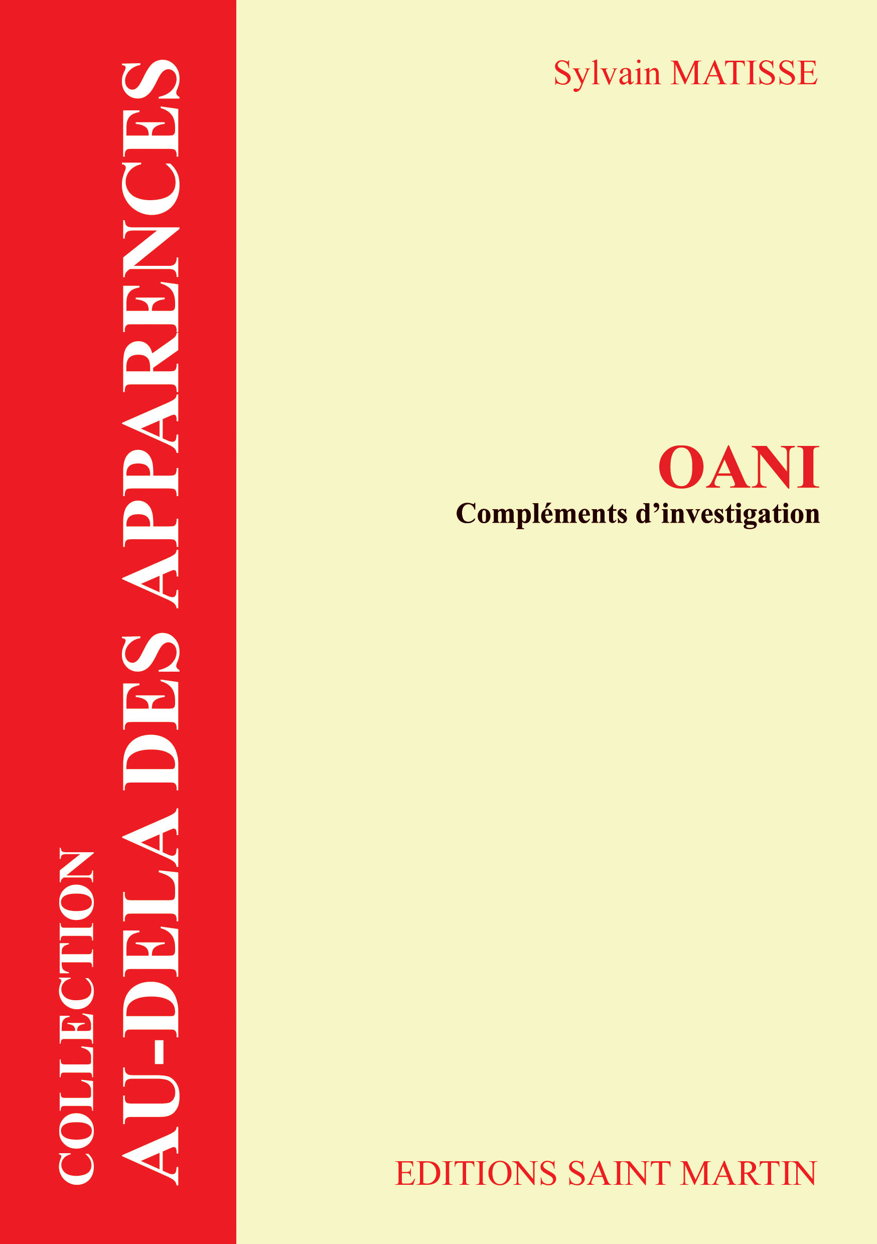 OANI Compléments d'investigation