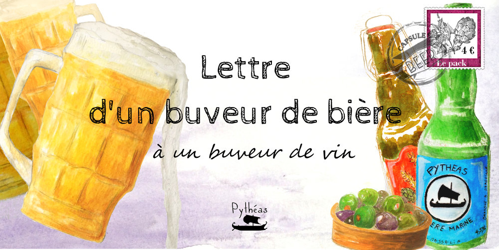 Lettre d'un buveur de bière à un buveur de vin